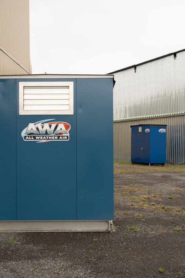 Mobile compressor room exterior solution, small compressor room