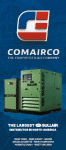 Comairco USA trifold brochure cover photo