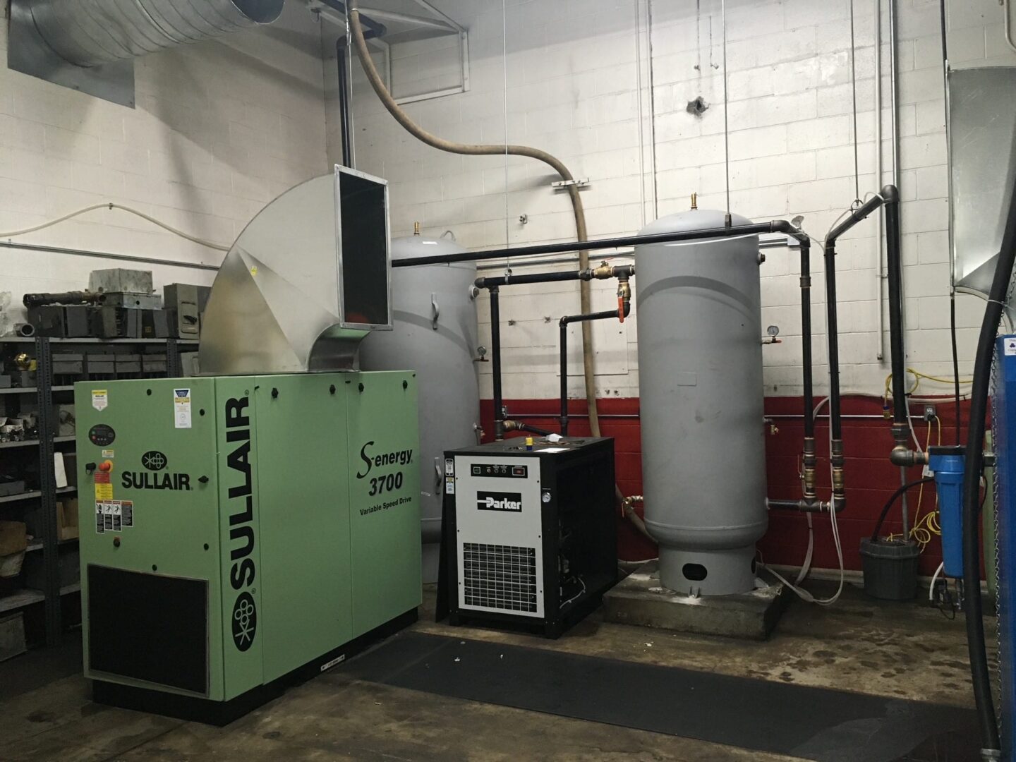 Sullair 3700 air compressor