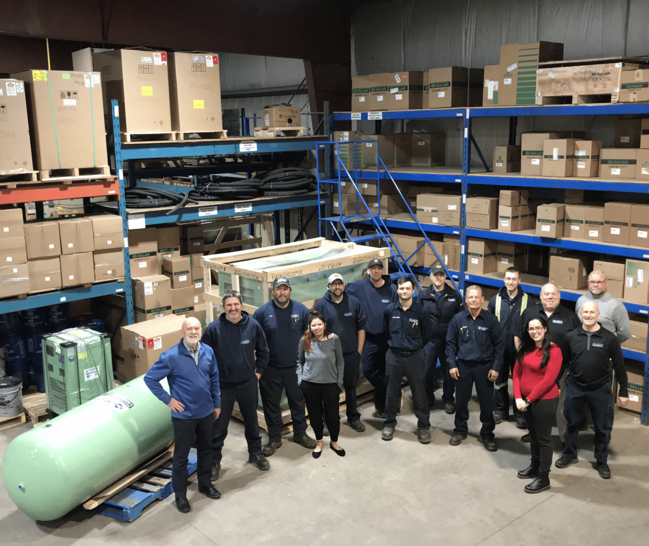 Atlantic Compressed air team